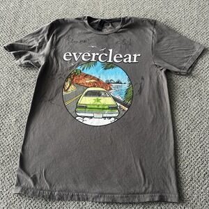 Everclear Signed Tour 2024 Concert T Shirt. Men's Medium.